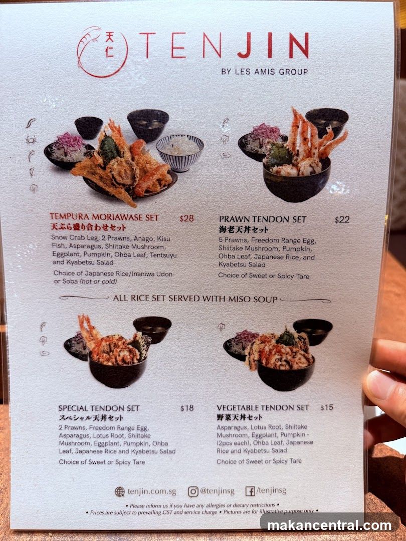 Tenjin Menu
