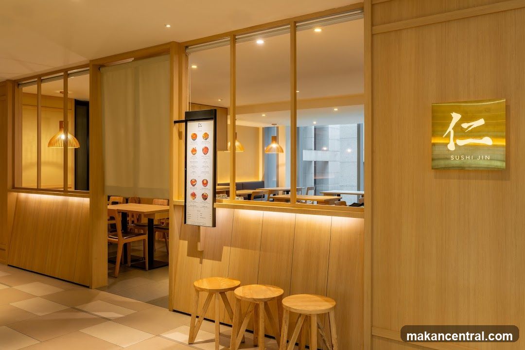 Sushi Jin Restaurant Entrance