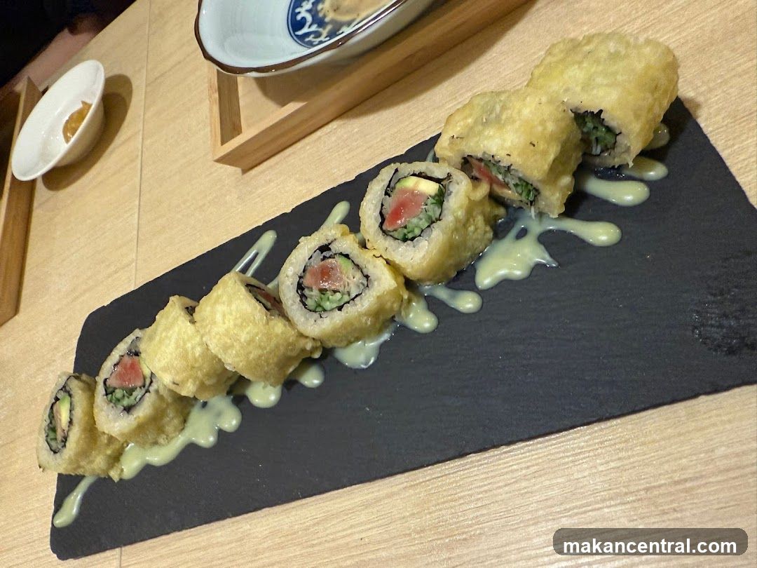 Sushi Roll Presentation