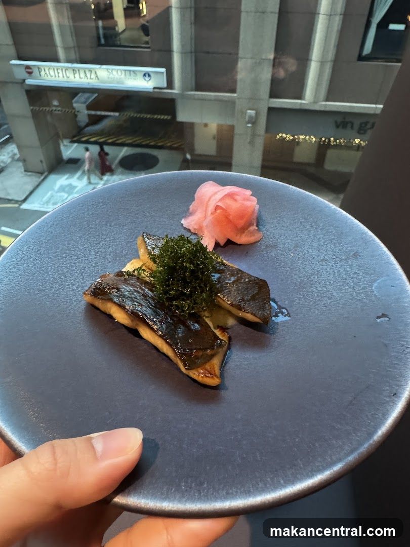 Food Plate with Urban Background