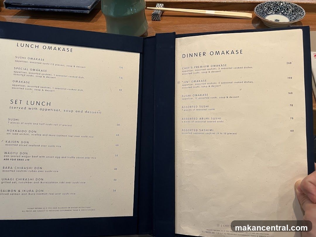 Restaurant Menu