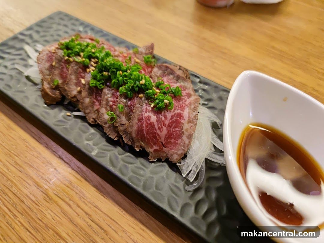 Food Plate on Wooden Table