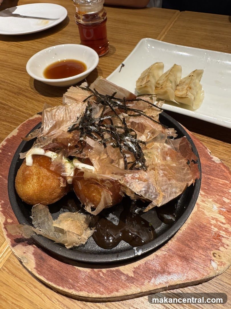 Dining Table with Japanese Food