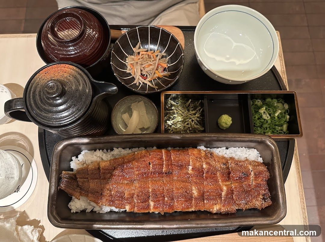 Dining Table with Japanese Meal