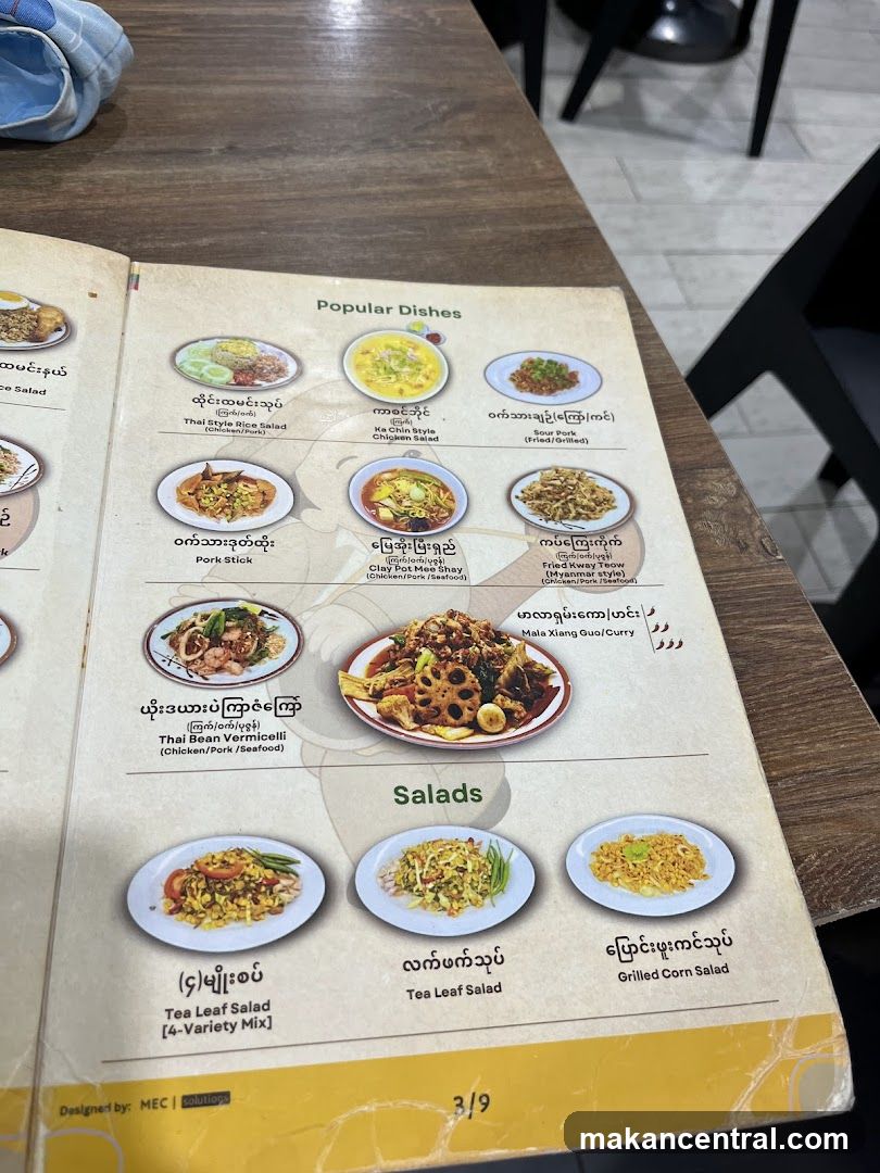 Popular Dishes and Salads