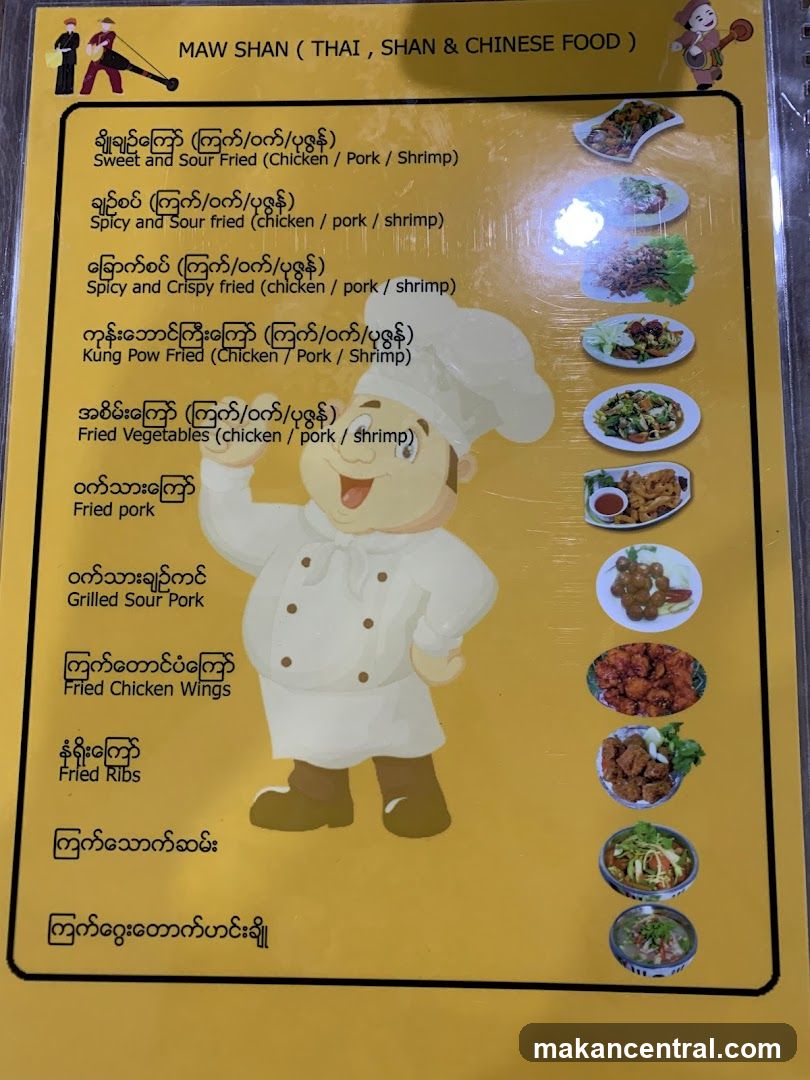 MAW SHAN (THAI, SHAN & CHINESE FOOD)