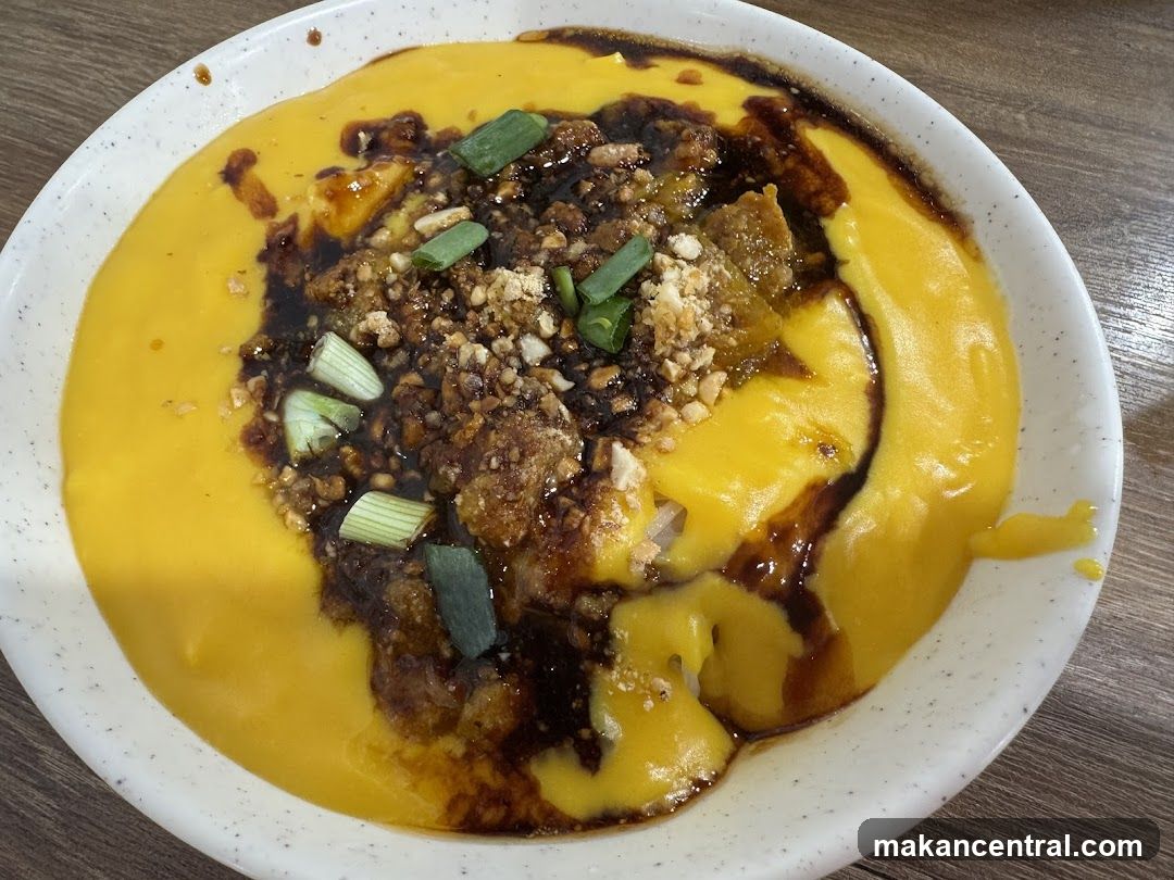 Savory Dish with Cheese and Toppings