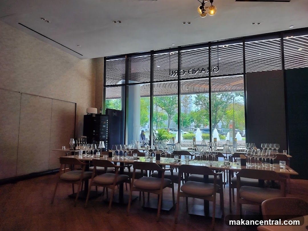 Restaurant Interior with Set Tables