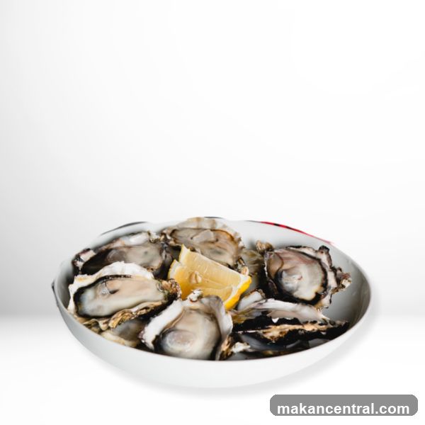 Oysters with Lemon