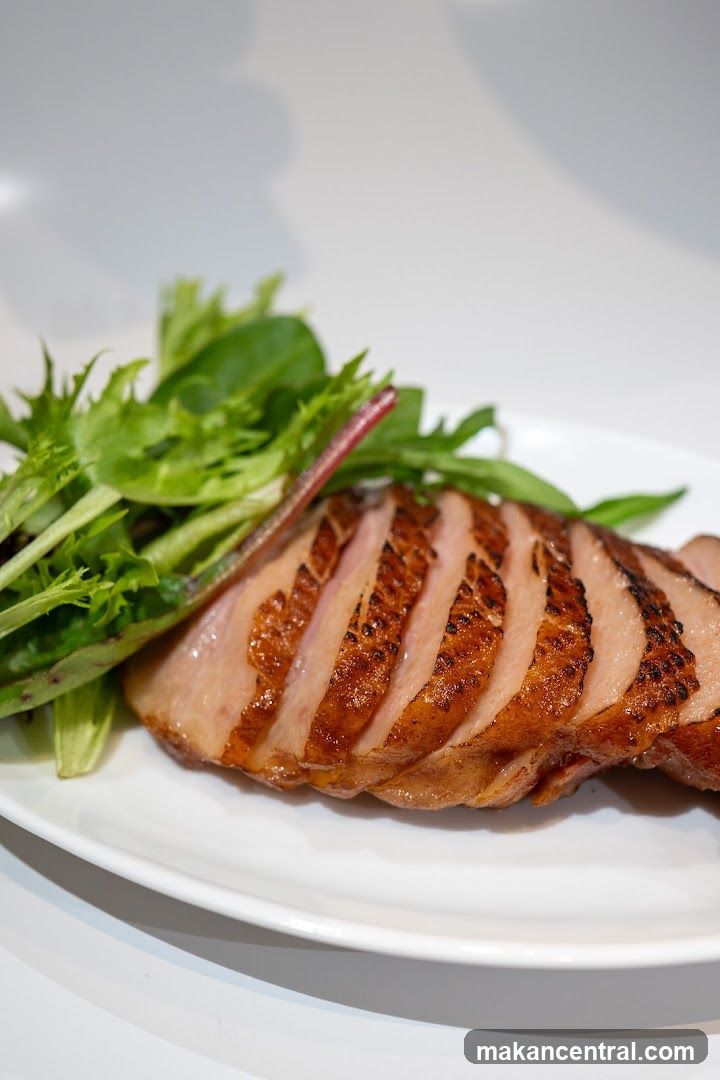 Sliced Duck Breast with Salad