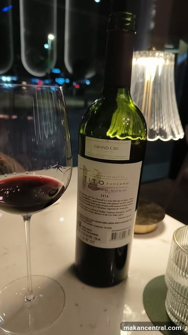 Wine Bottle and Glass