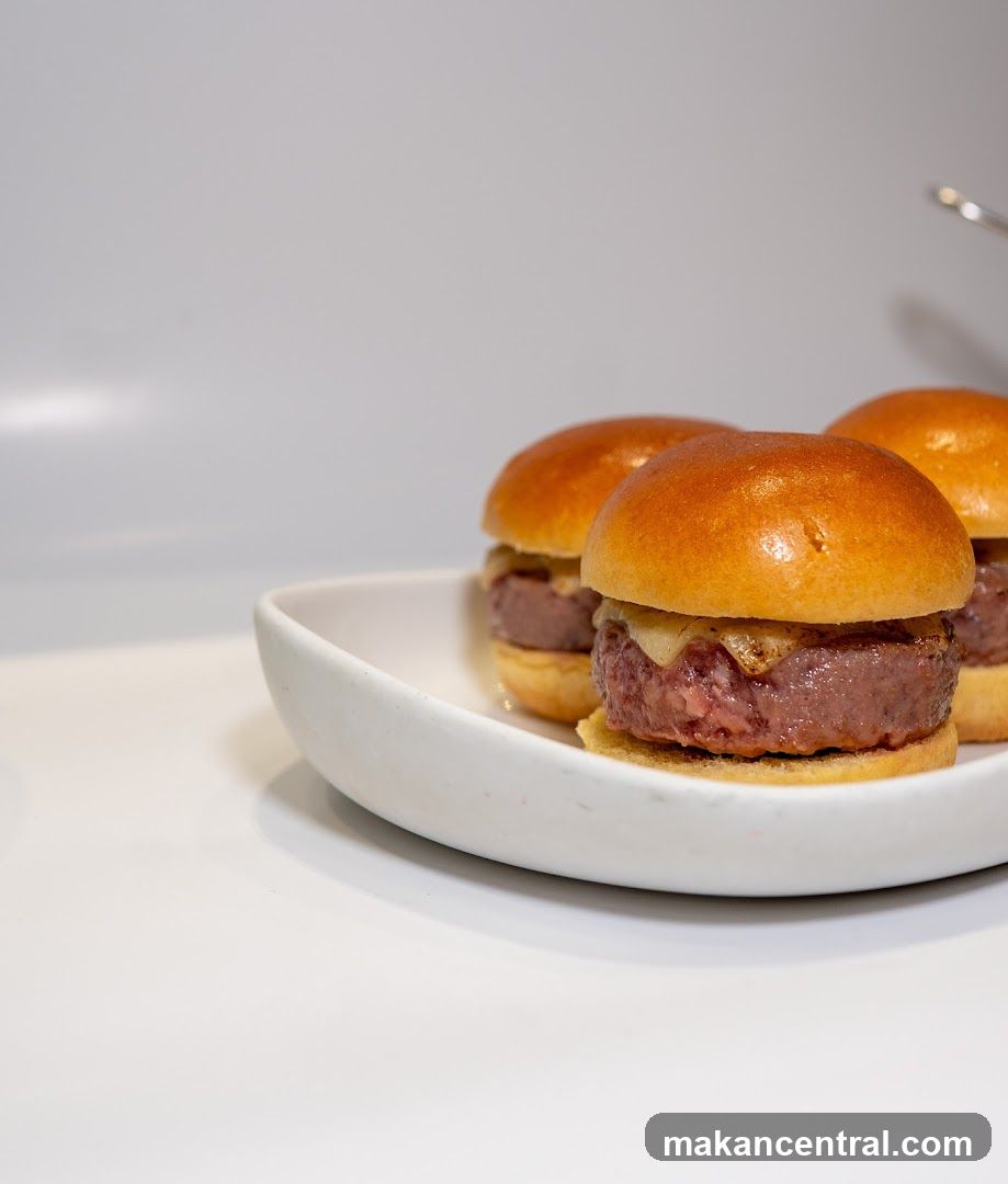 Three Sliders on a Plate