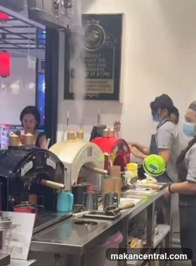 Tea Shop Counter
