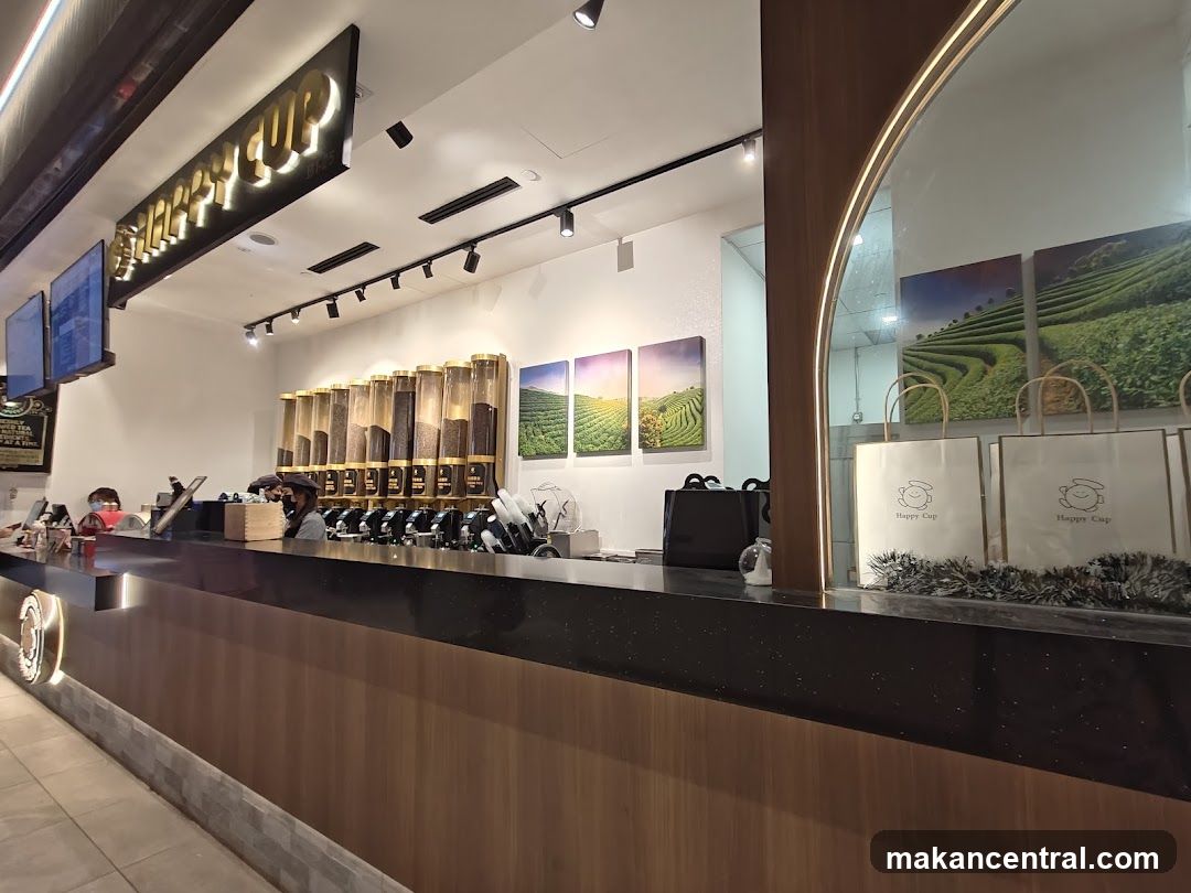 Happy Cup Tea Shop Interior
