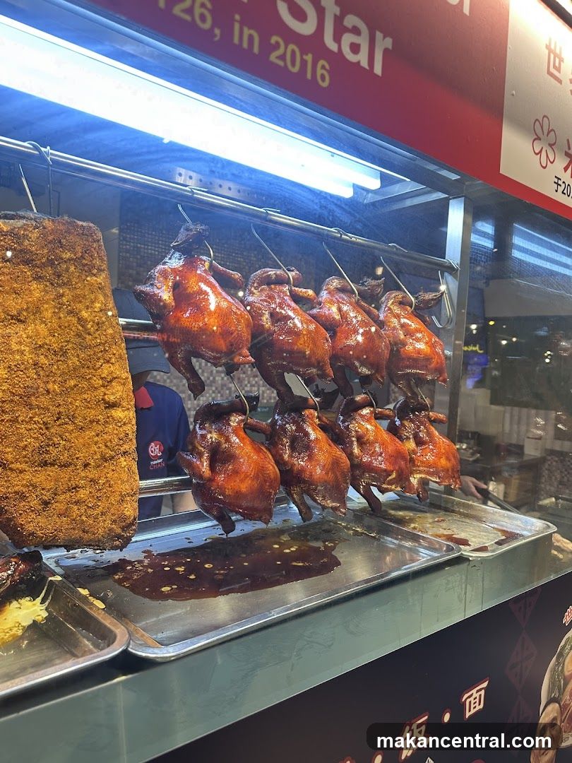 Roasted Ducks and Pork