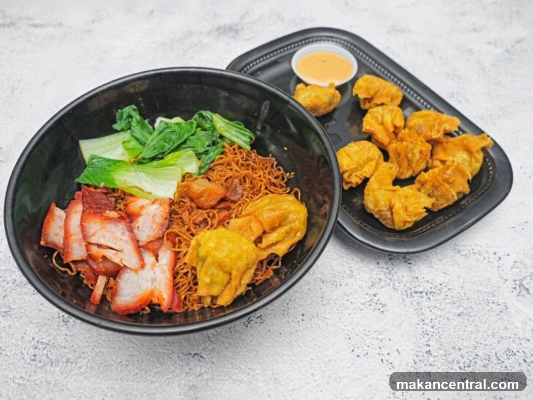Noodles with Char Siu and Wontons