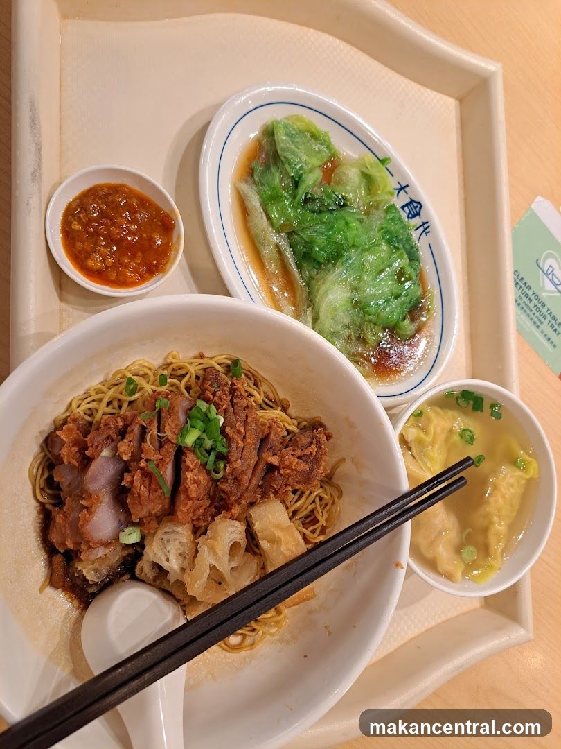 Noodles with Meat and Vegetables
