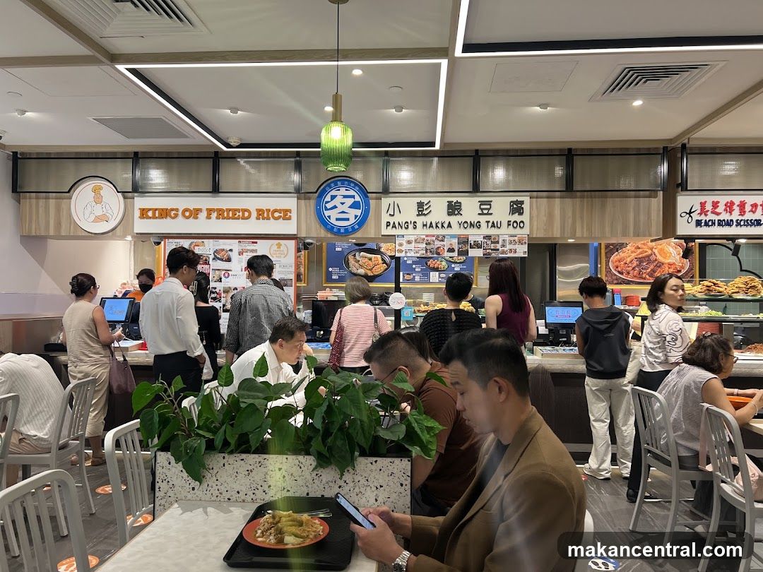 Food Court with Multiple Stalls