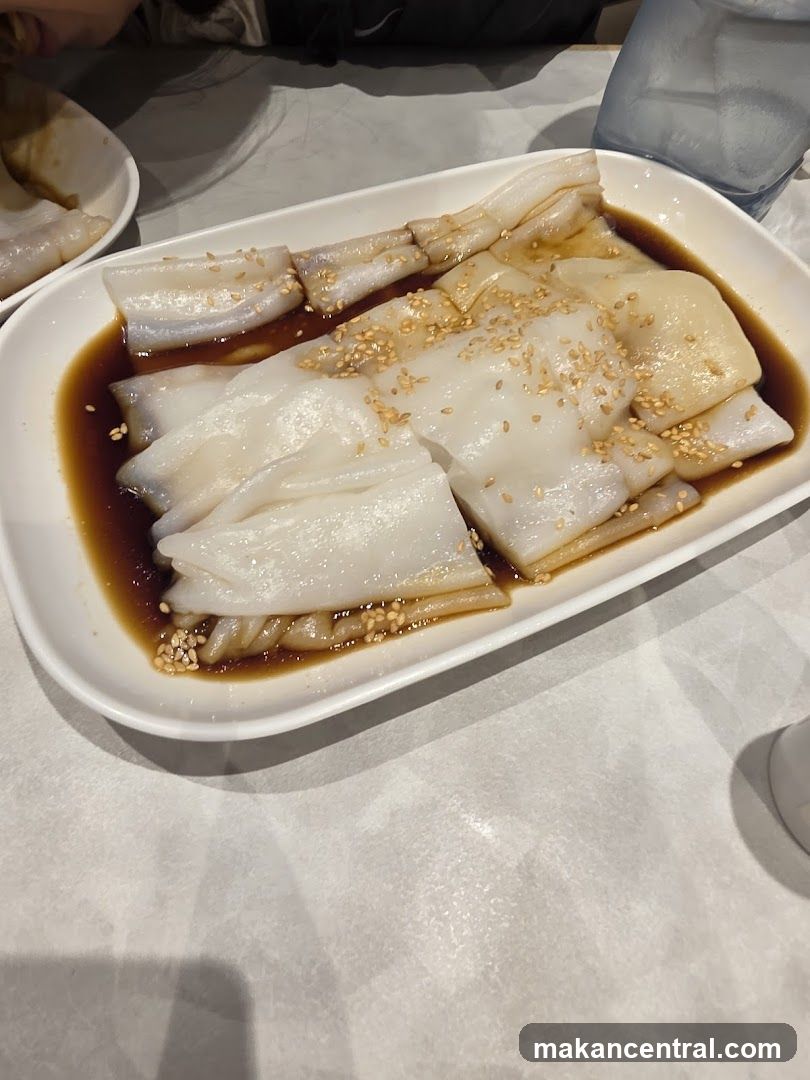 Steamed Rice Rolls