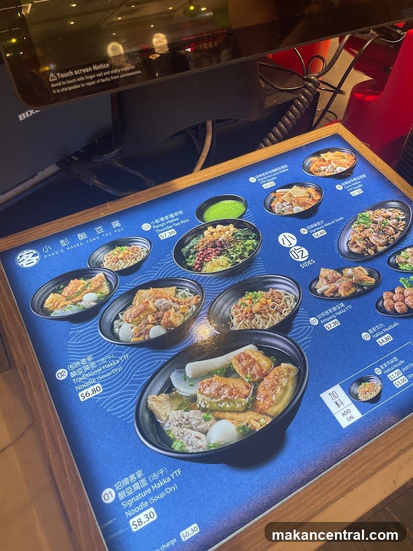 Pang's Hakka Yong Tau Foo Menu