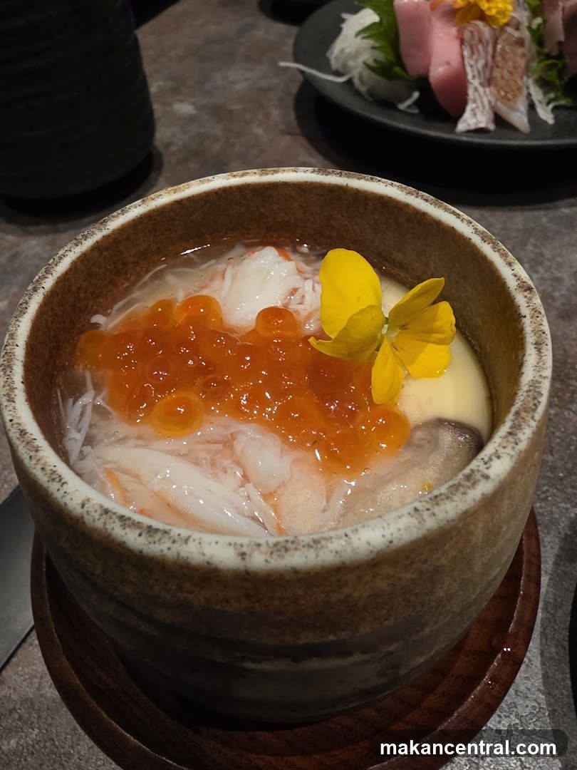 Crab and Roe Custard
