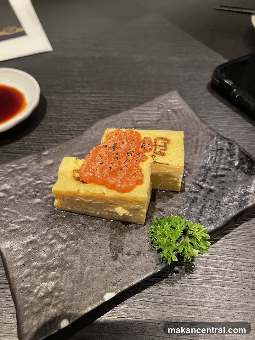 Tamagoyaki with Roe