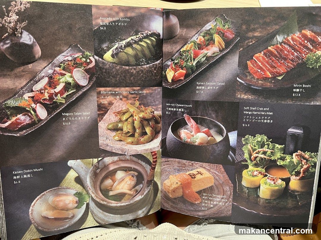 Japanese Menu