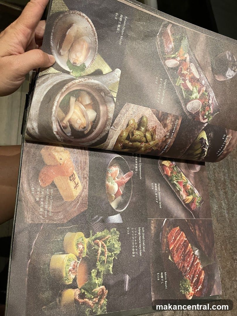 Japanese Menu