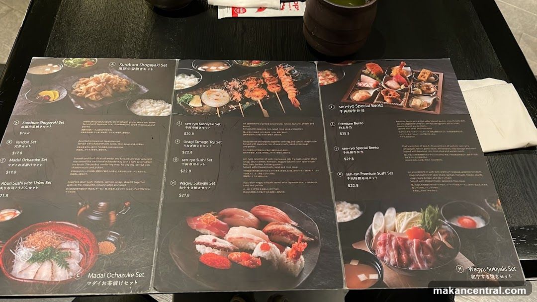 Japanese Menu