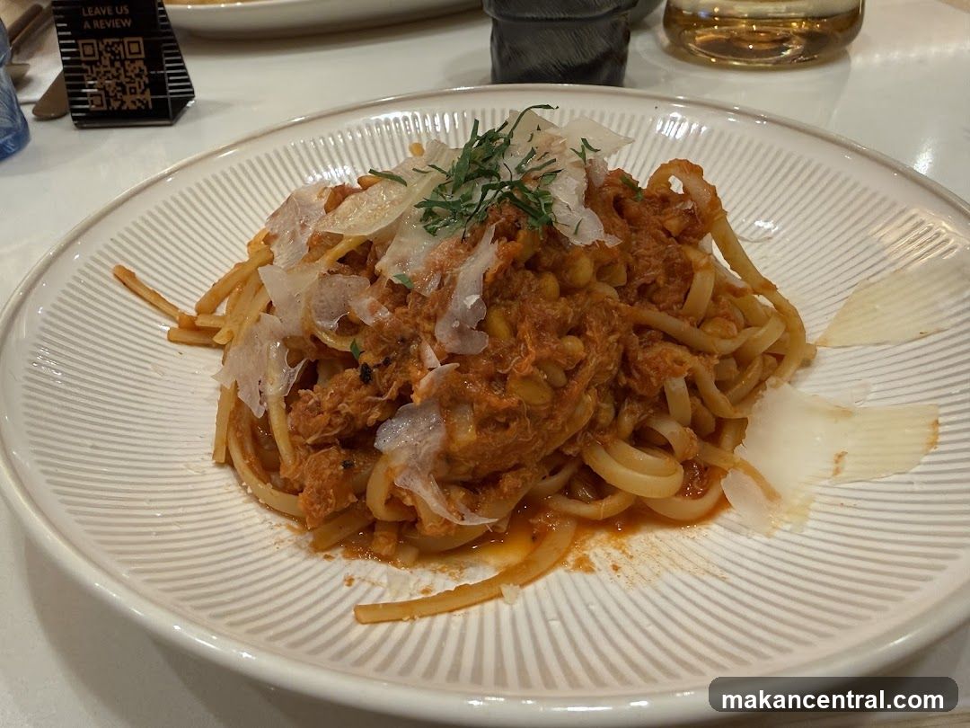 Pasta Dish with Parmesan