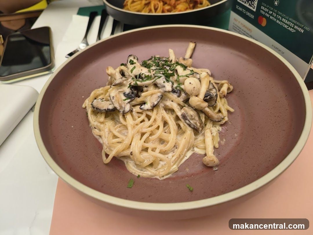 Mushroom Spaghetti