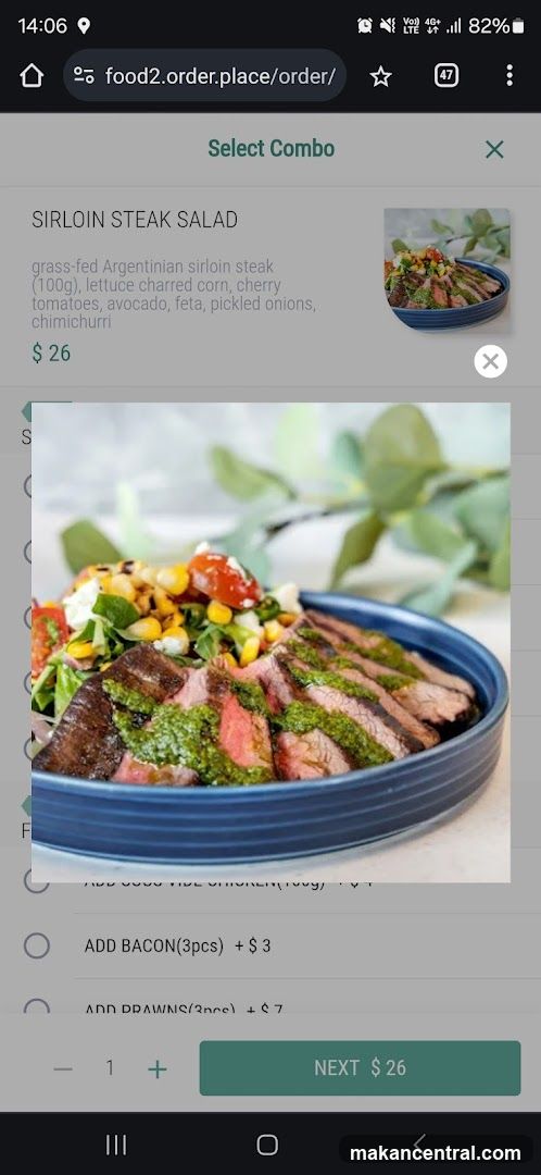 Sirloin Steak Salad