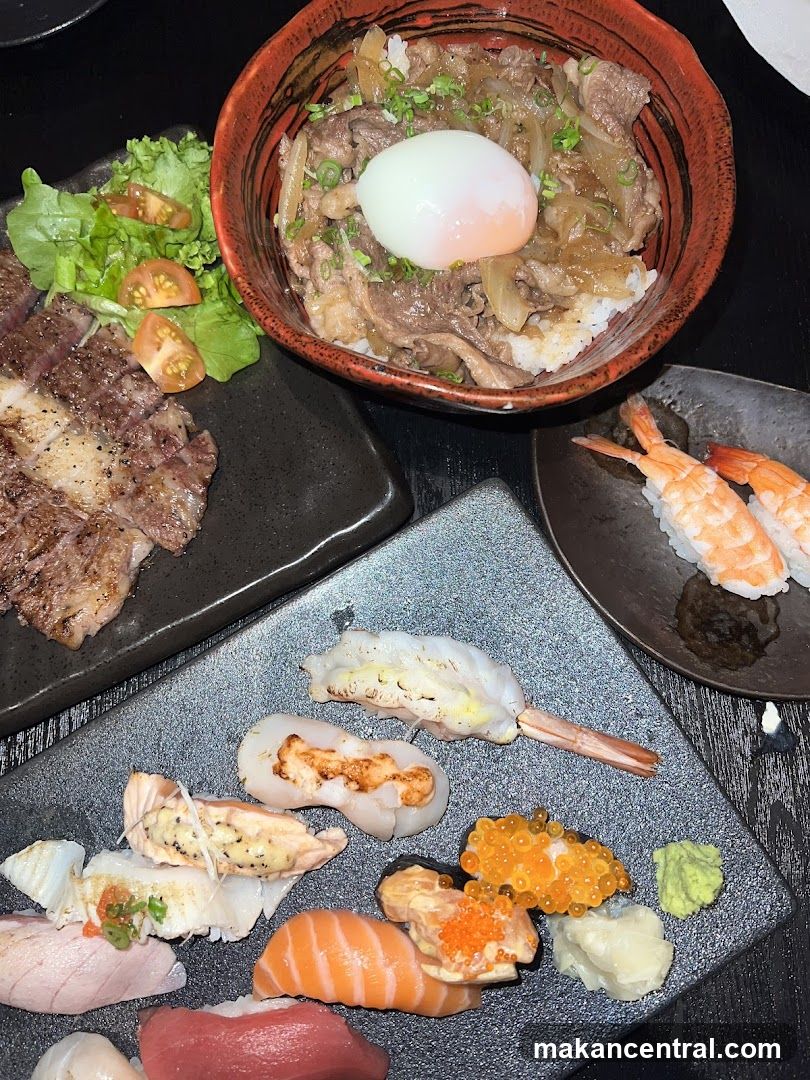 Assortment of Japanese Dishes