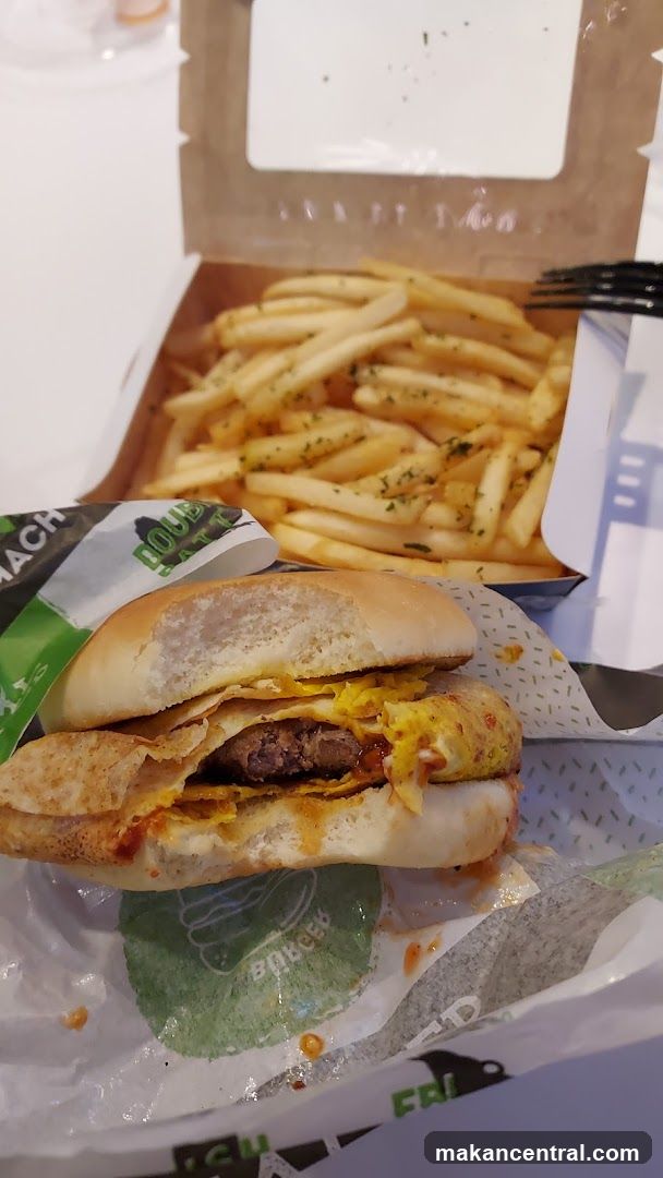 Burger and Fries