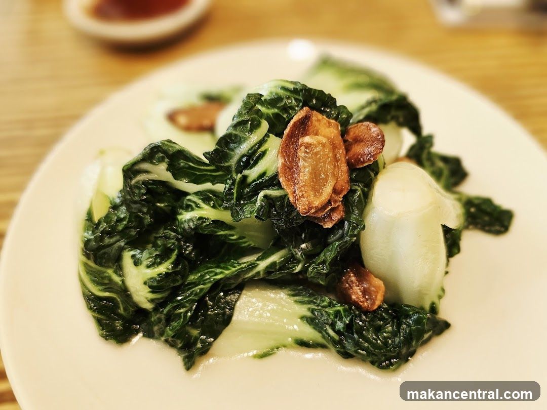 Stir-fried Bok Choy with Garlic