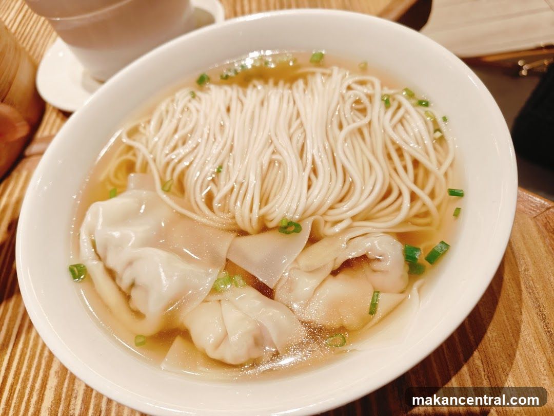 Wonton Noodle Soup
