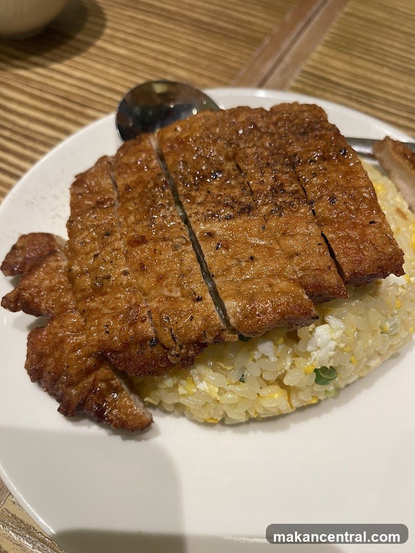 Pork Chop with Fried Rice