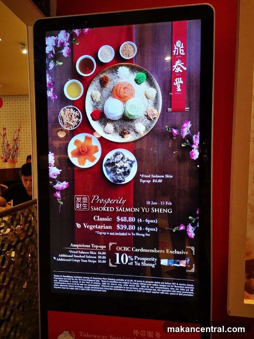 Prosperity Smoked Salmon Yu Sheng Promotion