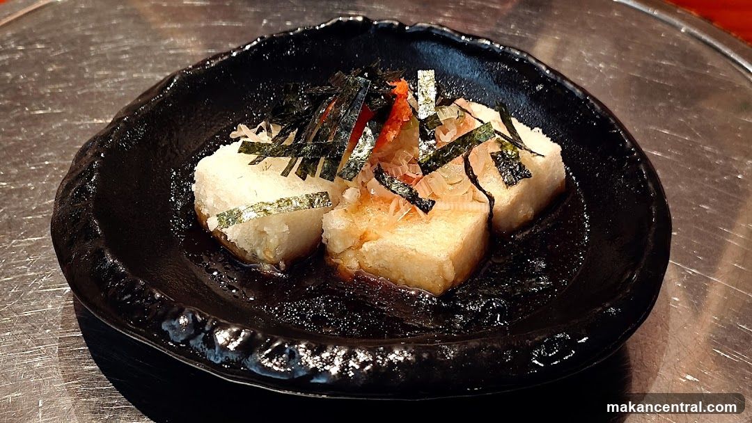 Fried Tofu with Toppings