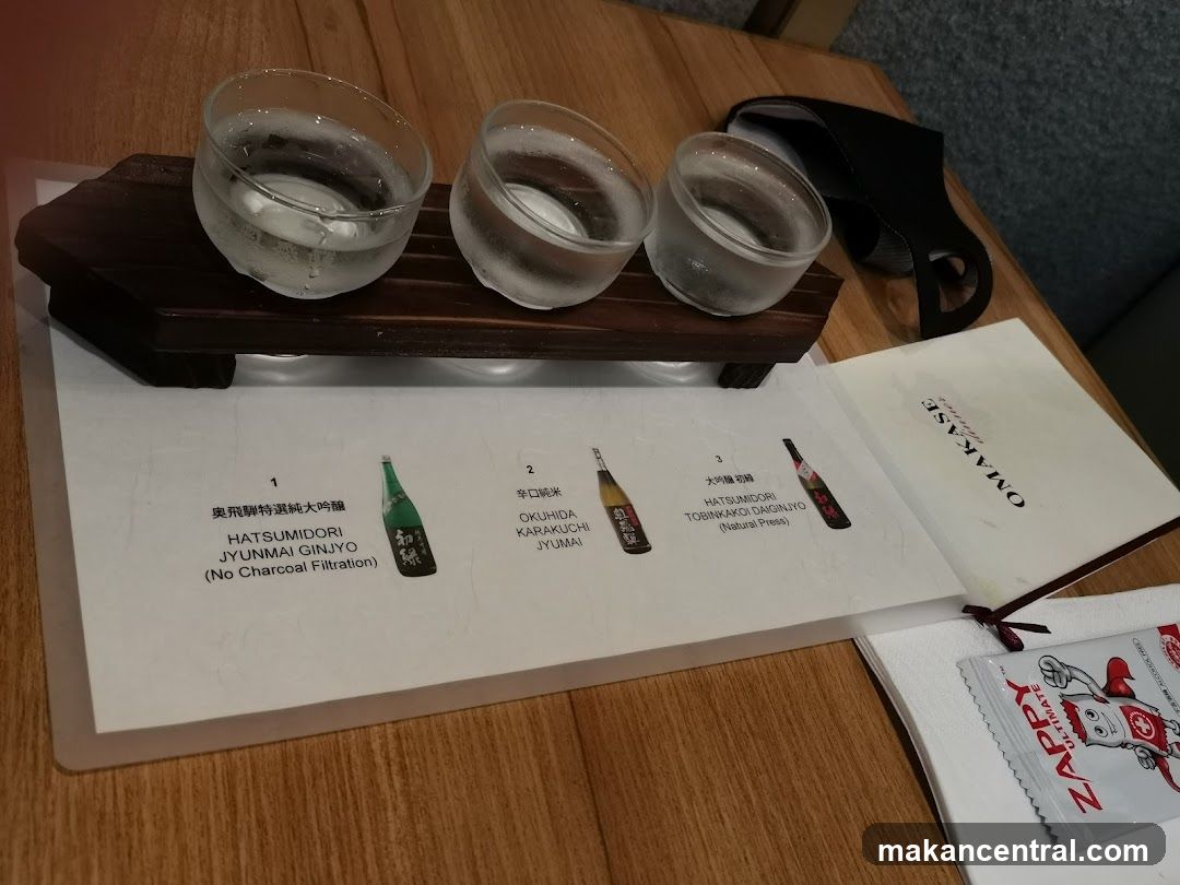 Sake Tasting Flight