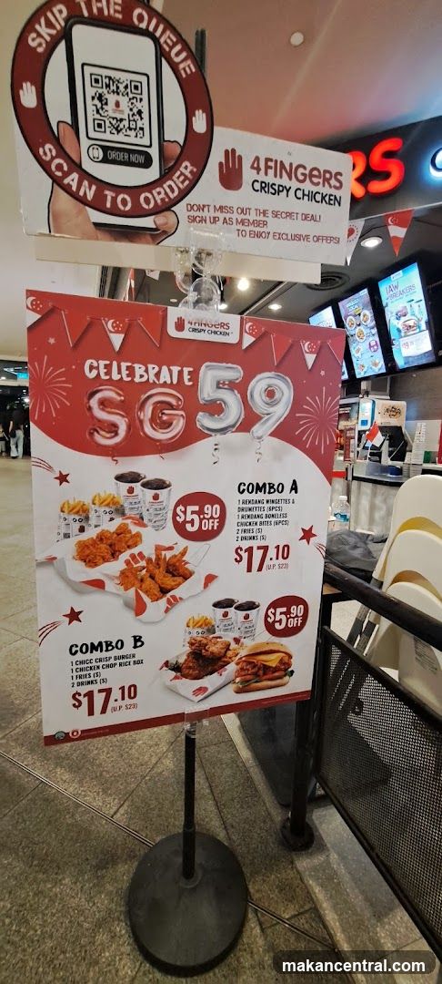 4 Fingers Crispy Chicken SG59 Promotion