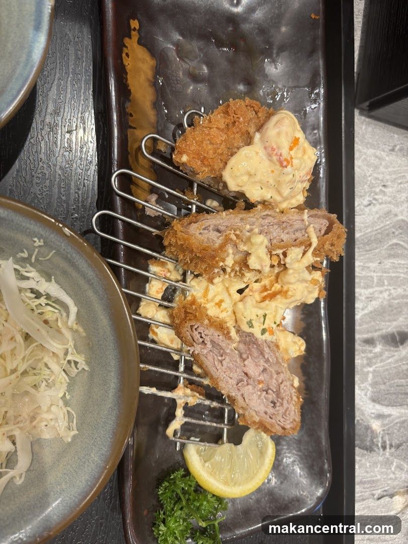 Fried Pork Cutlet with Sauce