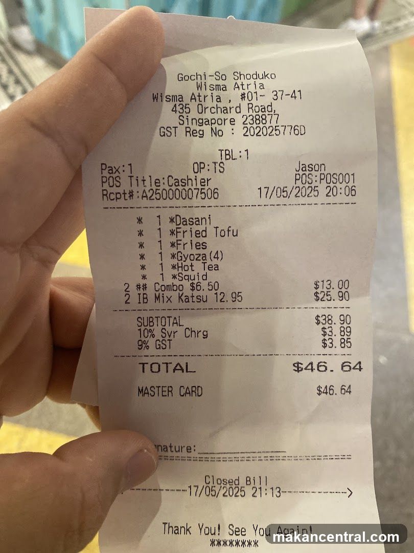 Receipt