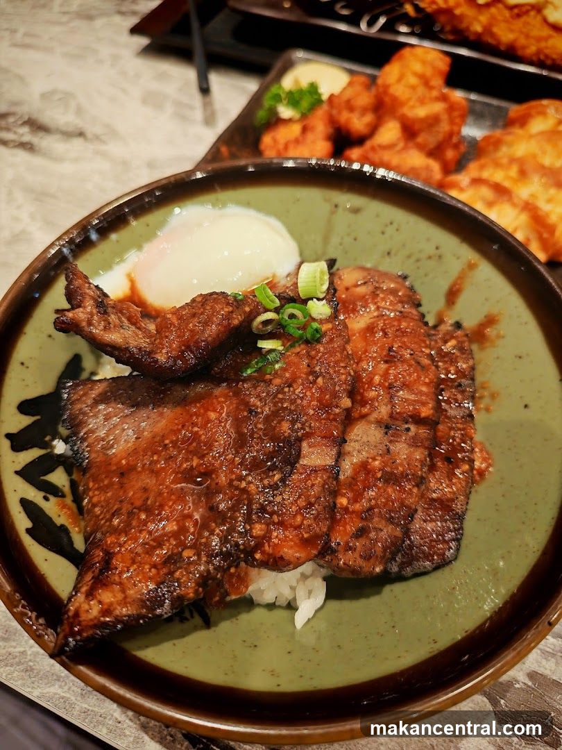 Grilled Meat Bowl with Soft-Boiled Egg