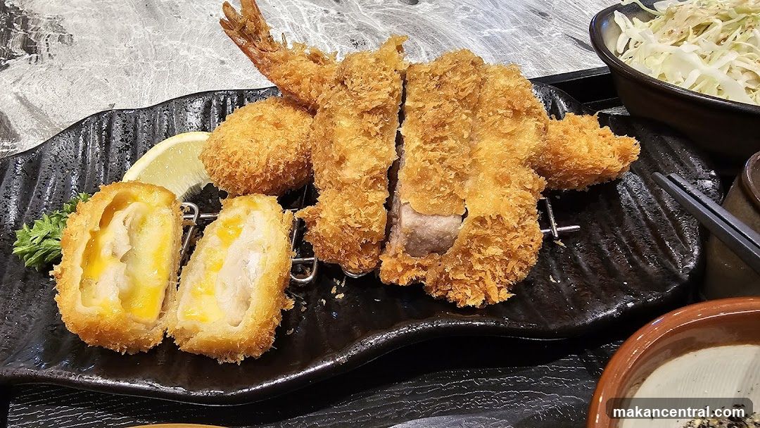 Fried Pork and Shrimp Platter