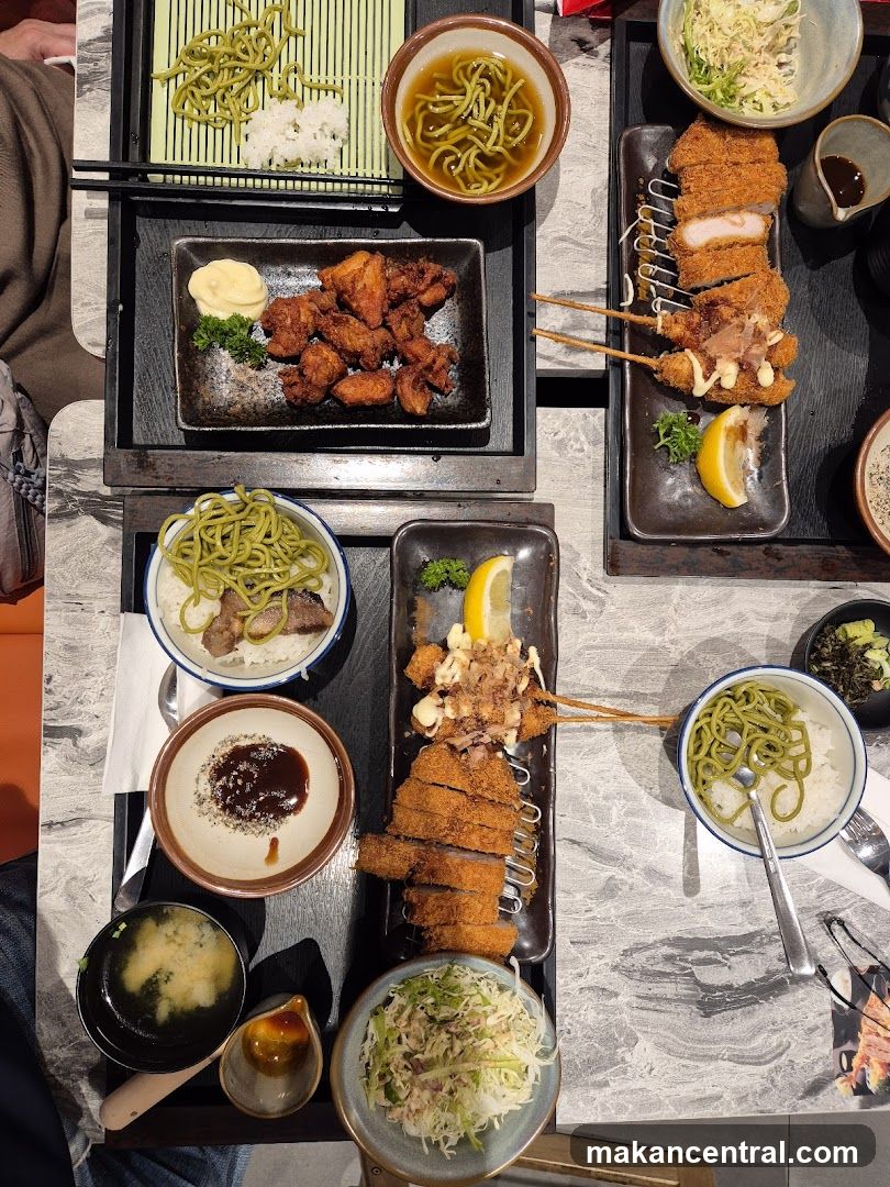 Japanese Food Spread