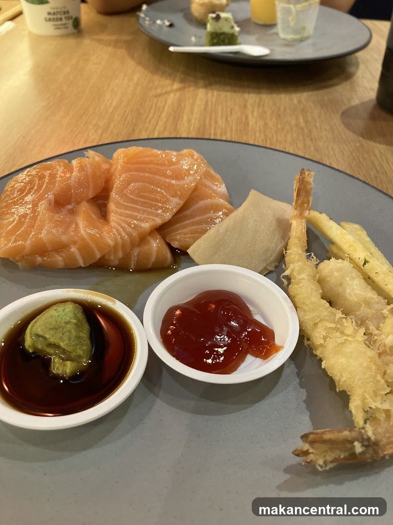 Sashimi and Tempura Platter