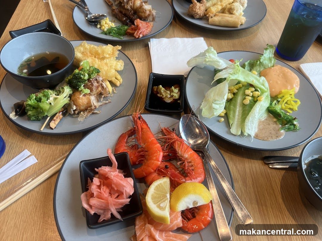 Assortment of Japanese Dishes