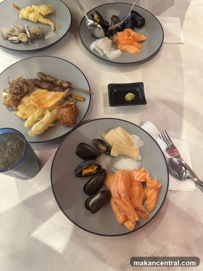 Seafood and Tempura Platter