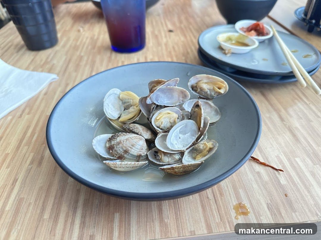 Steamed Clams